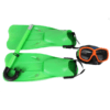 ÓCULOS C/ RESPIRO BARBATANAS SWIMMING SET