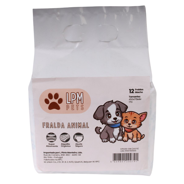 FRALDAS CÃO