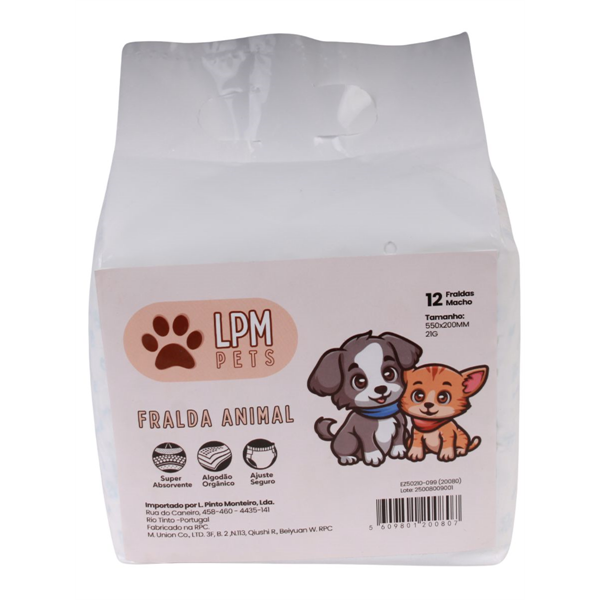 FRALDAS CÃO