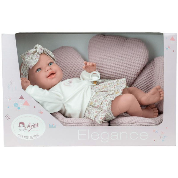 BONECA ELEGANCE 45 CM ADI ROSA